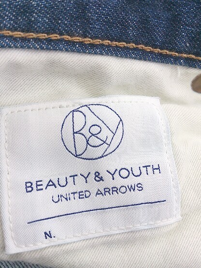 ◇ BEAUTY & YOUTH ビューティアンドユース UNITED ARROWS デニム ジーンズ パンツ サイズ34 インディゴ メンズ_画像7