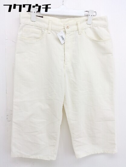 * TAKEO KIKUCHI Takeo Kikuchi half short pants size L cream series men's 
