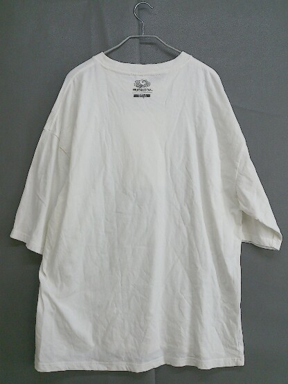 ◇ Fruit of the Loom Japan × ANNA MAGAZINE フロントプリント 半袖 Tシャツ カットソー サイズL ホワイト マルチ メンズ_画像3