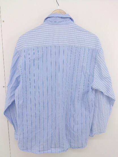 ◇ ◎ JACKROSE ジャックローズ luv maison 長袖 シャツ サイズ46 ブルー系 メンズの画像3