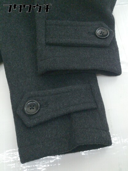 ◇ CAMBIO カンビオ ウール混 長袖 ジャケット サイズS ブラック メンズ_画像6