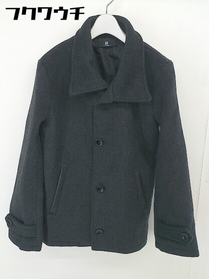 ◇ CAMBIO カンビオ ウール混 長袖 ジャケット サイズS ブラック メンズ_画像1