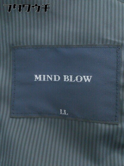 ◇ mind blow マインドブロウ 薄手 長袖 コート サイズLL グレー メンズ_画像4