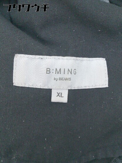 ◇ B:MING LIFE STORE by BEAMS ビームス ウエスト・裾ゴム ストレッチ イージーパンツ ブラック メンズ_画像4