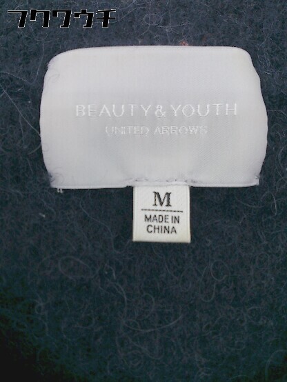 ◇ BEAUTY & YOUTH ビューティアンドユース UNITED ARROWS 長袖 ニット セーター サイズM ネイビー系 メンズ_画像4