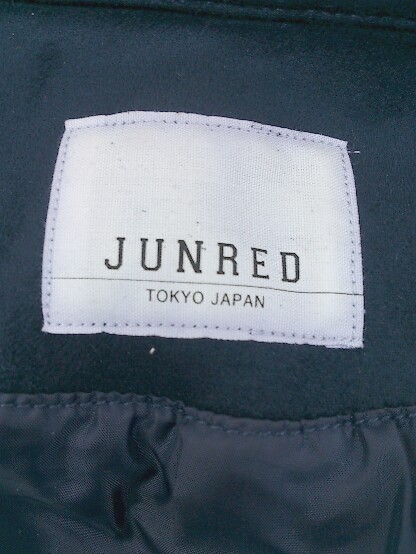 ◇ JUNRed ジュンレッド 長袖 ジップアップ ジャケット サイズL ネイビー メンズ_画像4