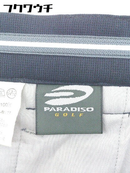 ◇ ◎ PARADISO パラディーゾ ロールアップ タックパンツ サイズ88 ネイビー メンズ_画像4