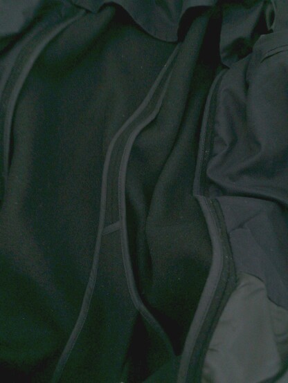 ■ unrelaxing アンリラクシング ウール 長袖 チェスターコート サイズ S ブラック メンズ_画像6