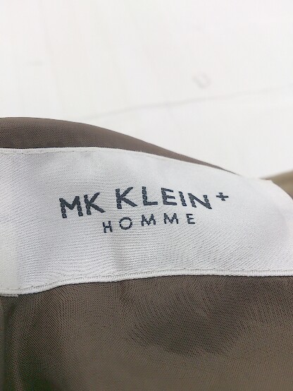 ◇ ◎ MK KLEIN+ HOMME 長袖 コート サイズ46 ブラウン系 メンズ_画像4