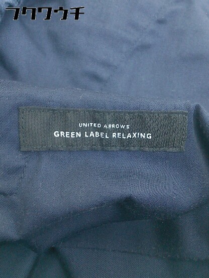 ◇ green label relaxing バックウエストゴム ストレッチ イージーパンツ サイズ L ネイビー メンズ_画像4