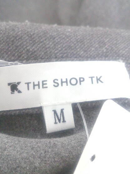 ◇ THE SHOP TK TAKEO KIKUCHI タケオキクチ 長袖 ジャケット サイズM グレー系 メンズ P_画像4