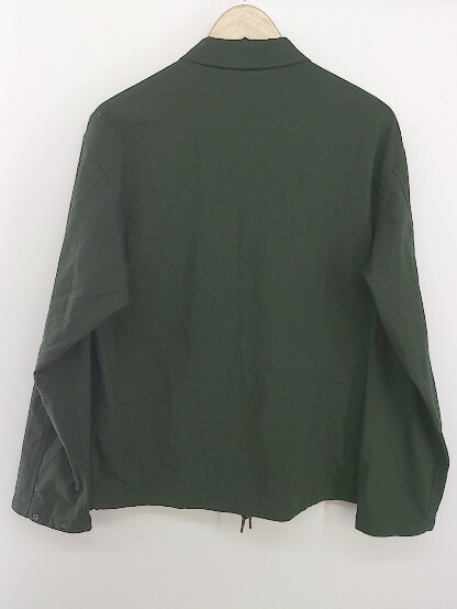 ◇ green label relaxing UNITED ARROWS リップストップ 長袖 コーチジャケット サイズ1 グリーン系 メンズ Pの画像3