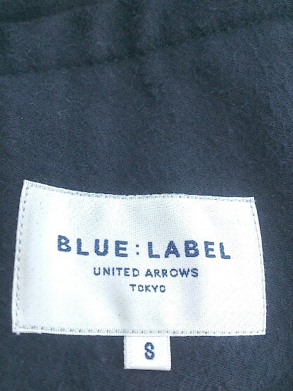 ◇ UNITED ARROWS BLUE LABEL 2B シングル 長袖 テーラード ジャケット サイズS ネイビー系 メンズ_画像4