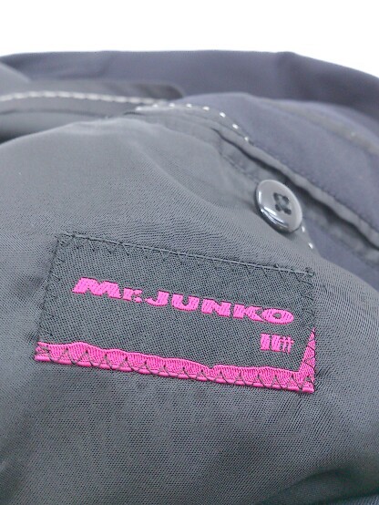 ◇ Mr.JUNKO II世 ミスタージュンコ ニセイ 2B 長袖 テーラードジャケット サイズYA4 ネイビー メンズ P_画像4