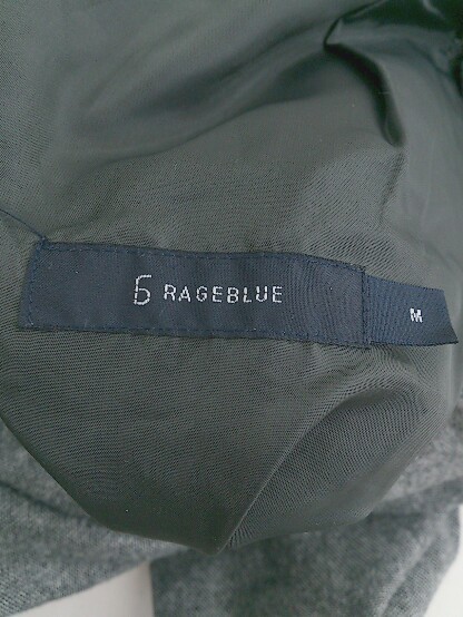 ◇ RAGEBLUE レイジブルー タック パンツ サイズM グレー系 マルチ メンズ P_画像4