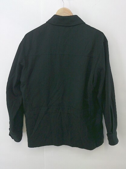 ◇ CROCODILE クロコダイル 長袖 ジップアップ ジャケット サイズM ブラック メンズ P_画像3