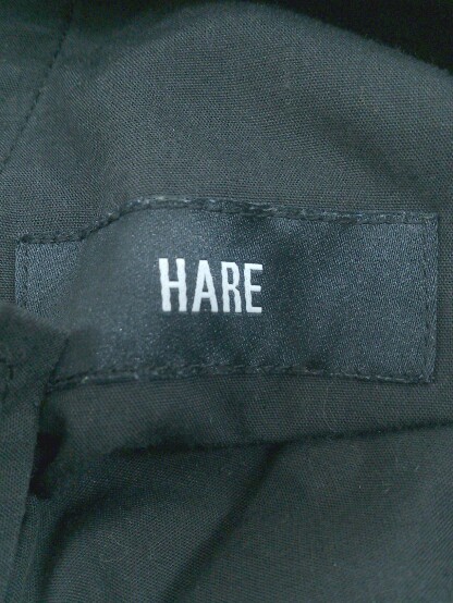 ◇ HARE ハレ 総柄 パンツ サイズF ダークグリーン系 ブラック ライトグレー系 メンズ P_画像4