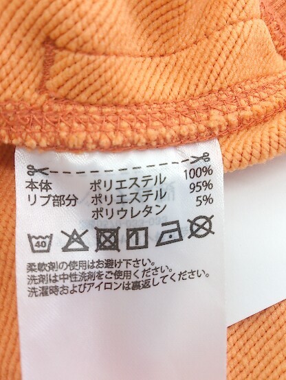 ◇ adidas アディダス 長袖 トレーナー サイズS オレンジ メンズ_画像6