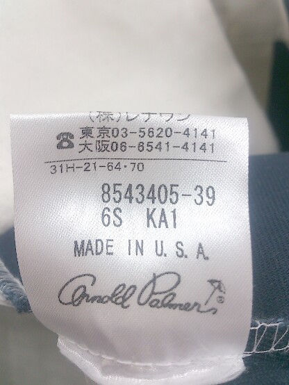 ◇ Arnold Palmer × Dickies USA製 ワークパンツ サイズ 28×32 ネイビー メンズ P_画像6