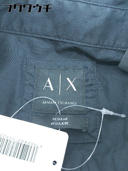 ◇ ARMANI EXCHANGE アルマーニエクスチェンジ 長袖 シャツ サイズM ブラック メンズの画像4