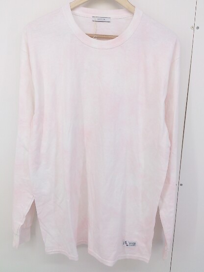 ◇ ◎ BAYFLOW ベイフロー タグ付き 長袖 Tシャツ カットソー サイズ3 ピンク系 メンズ_画像2