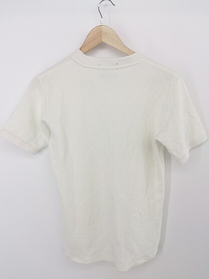 ◇ FRED PERRY フレッドペリー SOLOTEX 半袖 Tシャツ カットソー サイズM オフホワイト系 メンズ P_画像3
