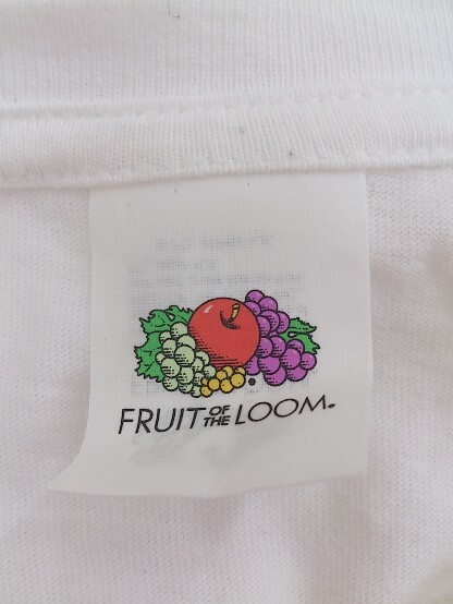 ◇ Fruit of the Loom × ANNA MAGAZINE プリント 半袖 Tシャツ カットソー サイズM ホワイト マルチ レディース メンズ P_画像4