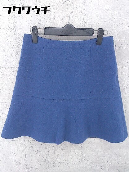 ◇ NOLLEY'S ノーリーズ ミニ フレア スカート 38サイズ ブルー レディース_画像1