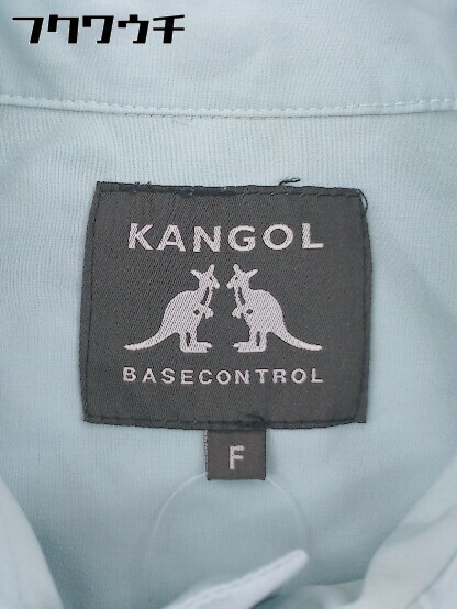 ◇ KANGOL カンゴール 長袖 シャツ サイズF ブルー レディース_画像4