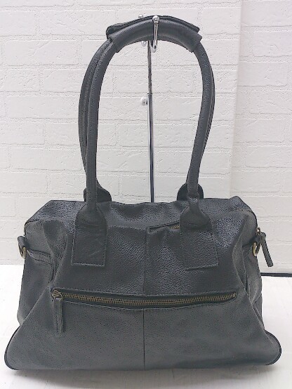 # BEAMS Beams hand tote bag black lady's 