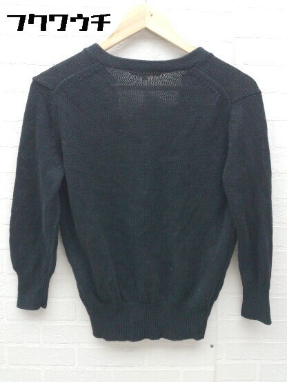 ◇ MICHAEL KORS マイケルコース コットン ニット 長袖 セーター 4サイズ ブラック レディース_画像3