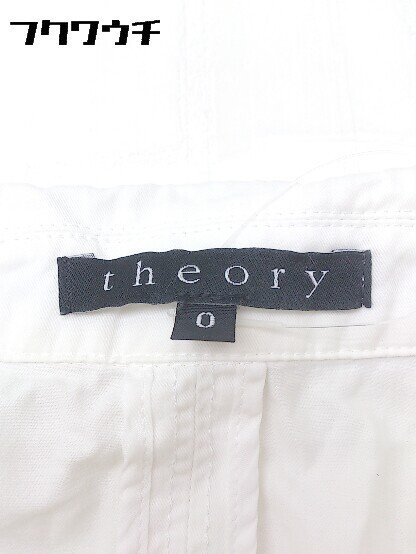 ◇ Theory セオリー 2B 長袖 テーラード ジャケット サイズ0 ホワイト レディース_画像4