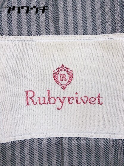 ◇ Rubyrivet ルビーリベット 長袖 ジャケット サイズ36 ブラック レディース_画像4