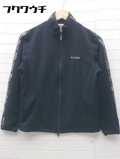 ◇ ellesse エレッセ 長袖 ジップアップ ジャケット M ブラック * 1002799179041_画像1