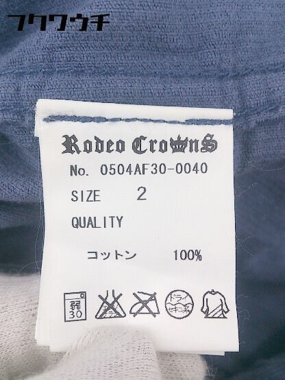 ◇ RODEO CROWNS ロデオクラウンズ 長袖 コーデュロイ ジャケット サイズ2 ネイビー系 レディース_画像5