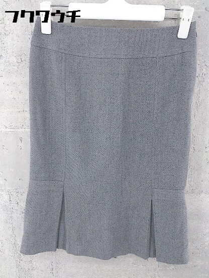 ◇ Indivi indivi -длительная плиссированная юбка 36 размер серой дамы
