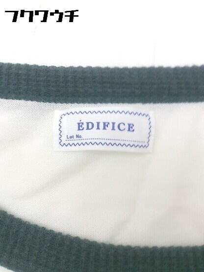 ◇ EDIFICE エディフィス 長袖 Tシャツ カットソー サイズ38 ホワイト レディース_画像4