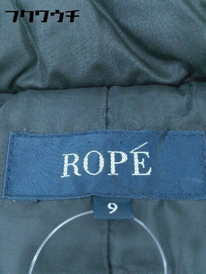 # ROPE Rope Chinese racoon fur long sleeve cotton inside jacket 9 black * 1002799197298