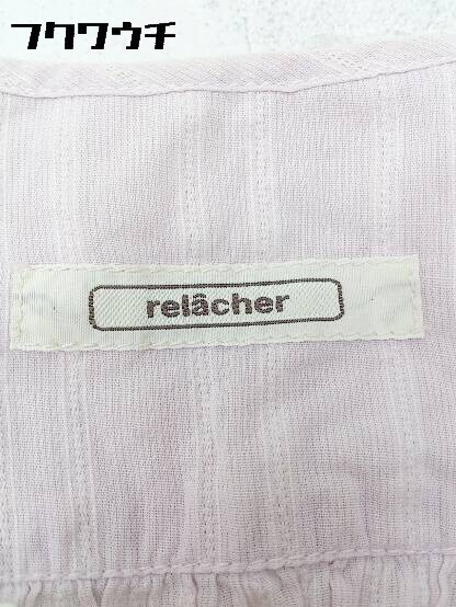 ◇ relacher ルラシェ レース 半袖 カットソー Ｆ ピンク系 アイボリー * 1002800196876_画像10