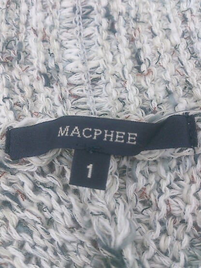 ◇ MACPHEE マカフィー TOMORROWLAND 五分袖 ボレロ 1 マルチ レディース_画像4