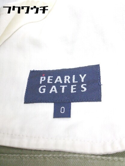 ◇ pearly gates パーリーゲイツ ショート パンツ 0 カーキ * 1002799298261_画像4