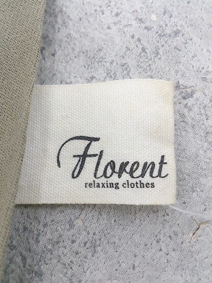 * FLORENT Florent . minute sleeve jacket khaki * 1002800274079