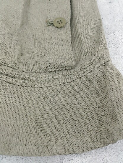 * FLORENT Florent . minute sleeve jacket khaki * 1002800274079