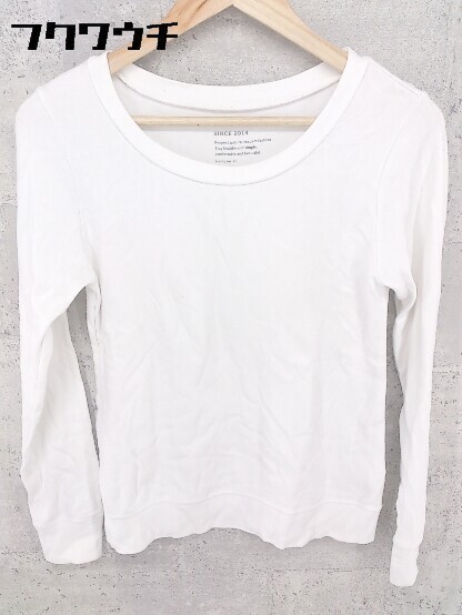 ◇ BAYFLOW ベイフロー 長袖 Tシャツ カットソー サイズ3 ホワイト レディース_画像1