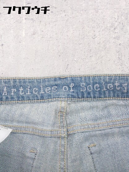 ◇ Articles of Society ダメージ加工 ペイント ジーンズ デニム パンツ サイズ25 インディゴ レディース_画像4