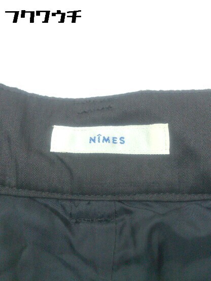 ◇ NIMES ニーム ドット 水玉 パンツ サイズ1 ブラック ホワイト レディース_画像5