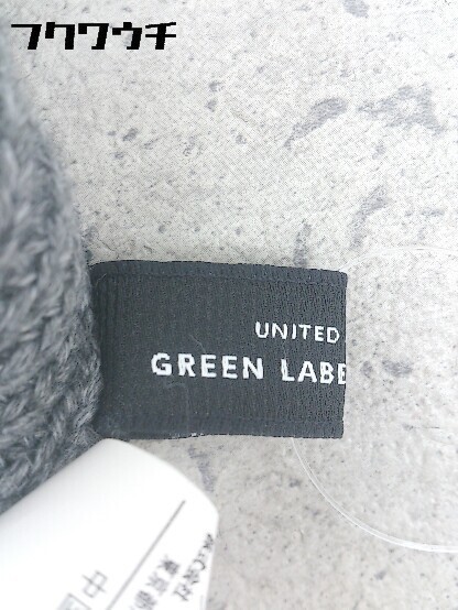 ◇ UNITED ARROWS　green label relaxing ウール 膝丈 タイト ニット スカート サイズ グレー系 レディース_画像4