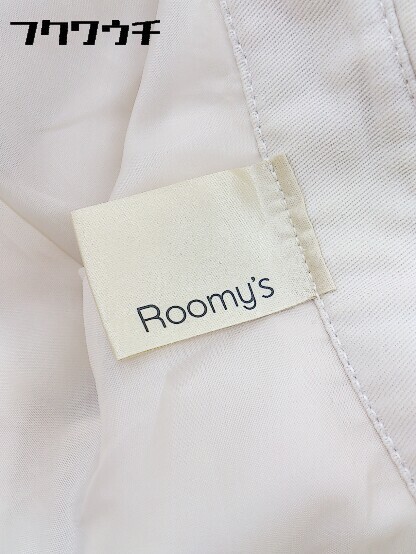 ◇ ◎ Roomy's ルーミィーズ ベルト付き コート サイズM ライトベージュ系 レディース_画像4
