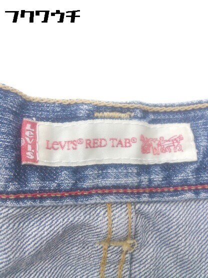 ◇ LEVI STRAUSS＆CO 七分丈 クロップド ジーンズ デニム パンツ サイズ29 インディゴ レディース_画像4