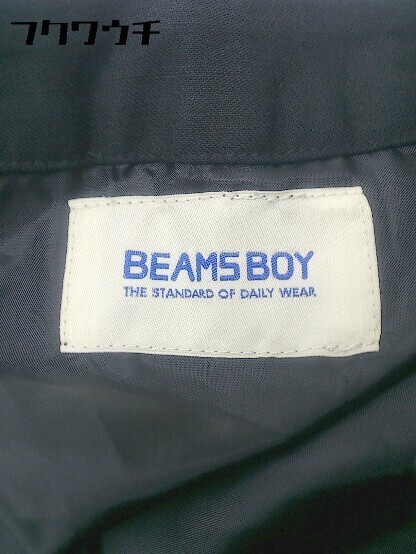 ◇ BEAMS BOY ビームスボーイ 膝丈 フレア スカート サイズO ブラック レディース_画像5